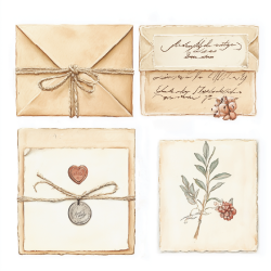 Gavlhusets Design - Blok 6'' - Breve og post