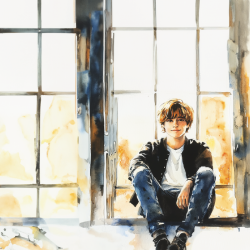 Gavlhusets Design - Blok 6'' - Konfirmation - Drenge