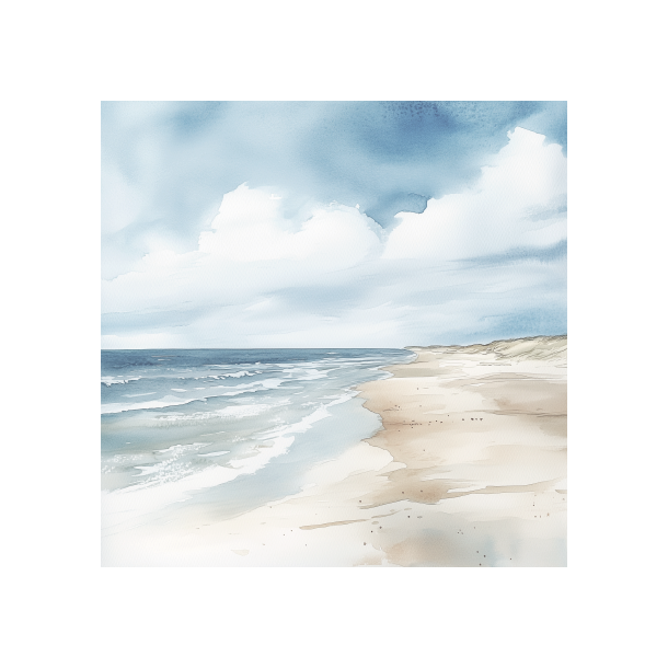 Gavlhusets Design - Blok 6'' - Strand