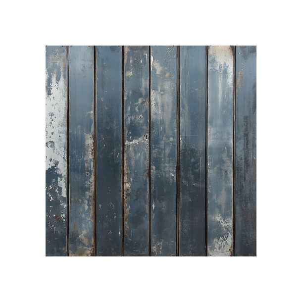 Gavlhusets Design - Blok 6'' - Rustik Metal Bl