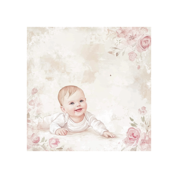 Gavlhusets Design - Blok 6'' - Baby piger