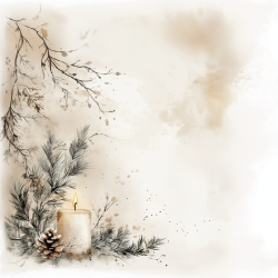 Gavlhusets Design - Blok 6'' - Julestemning