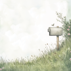 Gavlhusets Design - Blok 6'' - Breve og post