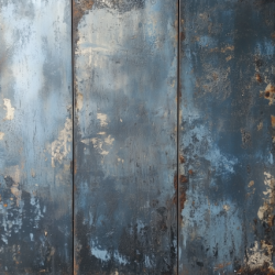 Gavlhusets Design - Blok 6'' - Rustik Metal Bl