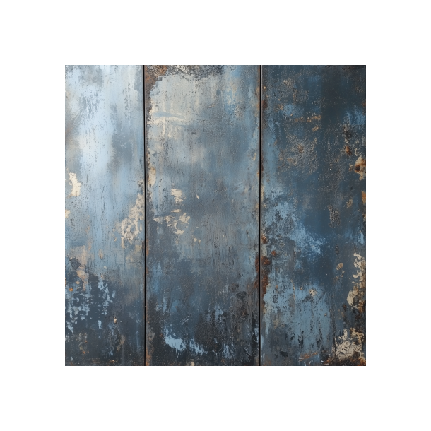 Gavlhusets Design - Blok 6'' - Rustik Metal Bl