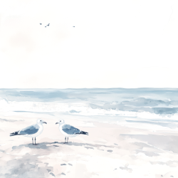 Gavlhusets Design - Blok 6'' - Strand