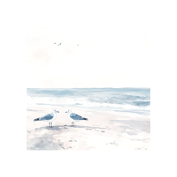 Gavlhusets Design - Blok 6'' - Strand