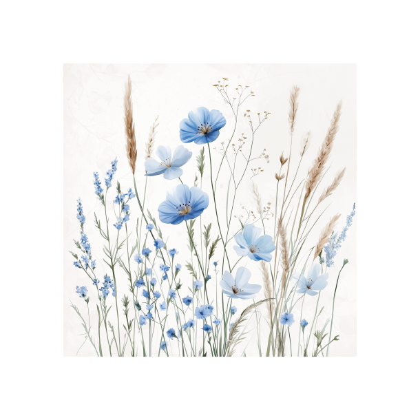 Gavlhusets Design - Blok 6'' - Bl / Brun