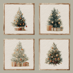 Gavlhusets Design - Blok 6'' - Julemnstre