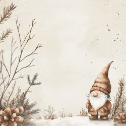 Gavlhusets Design - Blok 6'' - Julestemning