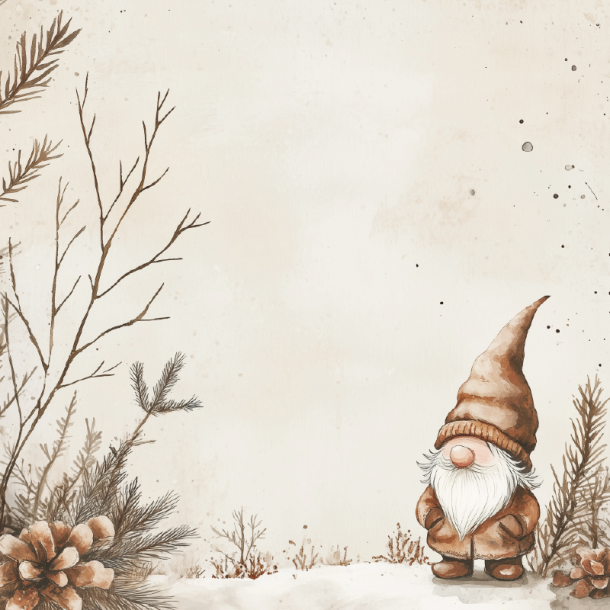 Gavlhusets Design - Blok 6'' - Julestemning