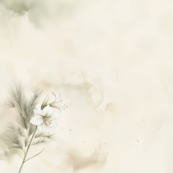 Gavlhusets Design - Blok 6'' - Jul og blomster