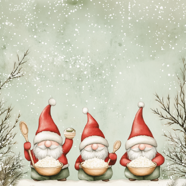 Gavlhusets Design - Blok 6'' - Jule i rde nuancer