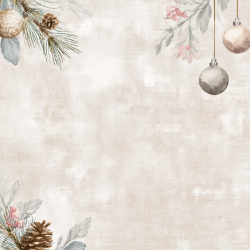 Gavlhusets Design - Blok 6'' - Neutral Jul