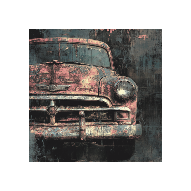 Gavlhusets Design - Blok 6'' - Biler og rust