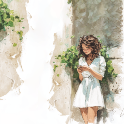 Gavlhusets Design - Blok 6'' - Konfirmation - Piger