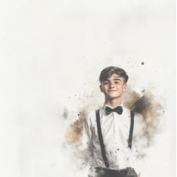 Gavlhusets Design - Blok 6'' - Konfirmation - Drenge