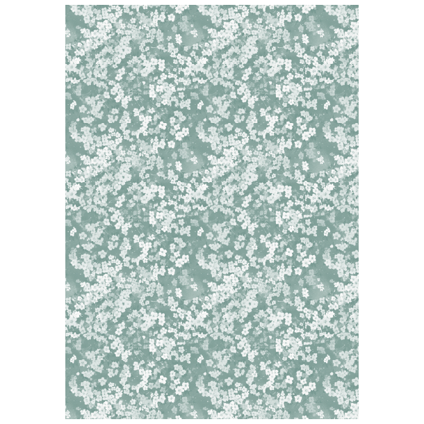 Gavlhusets Design - Blok A5 - Eng og Tekstur 24 farver