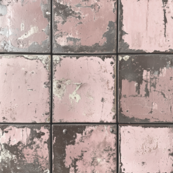 Gavlhusets Design - Blok 6'' - Rustik Metal Rosa