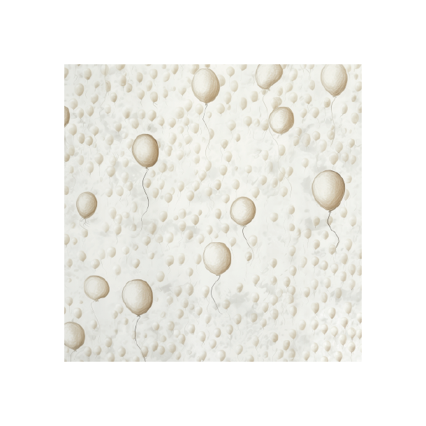 Gavlhusets Design - Blok 6'' - Hvid og sand