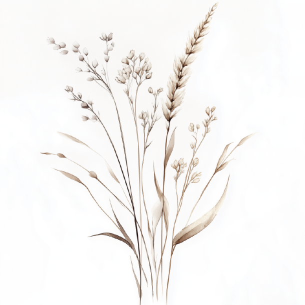 Gavlhusets Design - Blok 6'' - Blomster