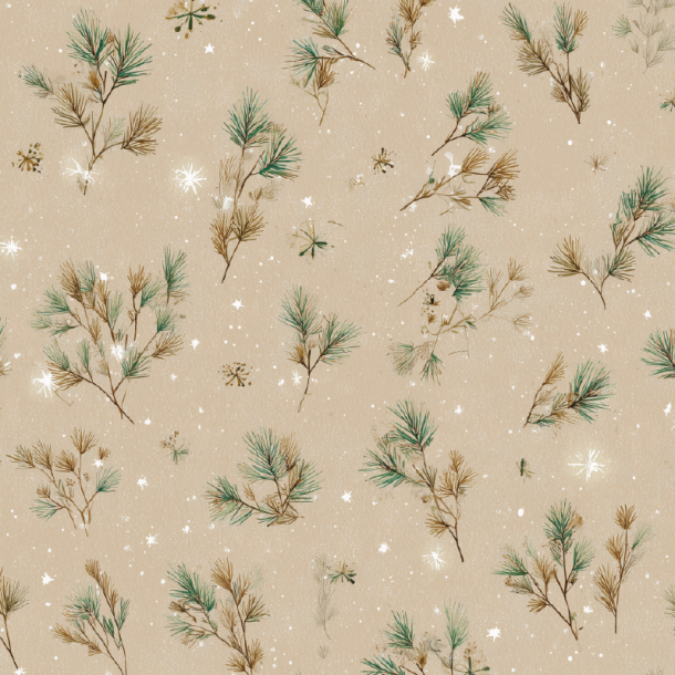 Gavlhusets Design - Blok 6'' - Jule i rde nuancer