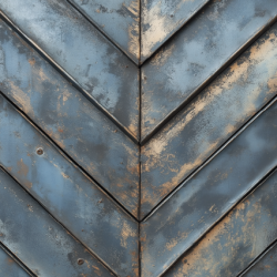 Gavlhusets Design - Blok 6'' - Rustik Metal Bl