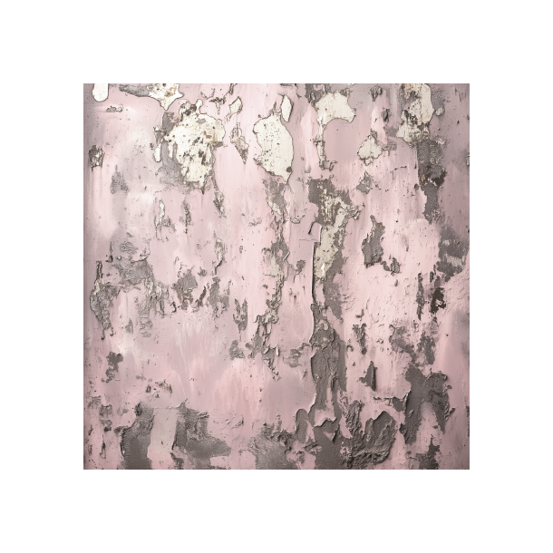 Gavlhusets Design - Blok 6'' - Rustik Metal Rosa