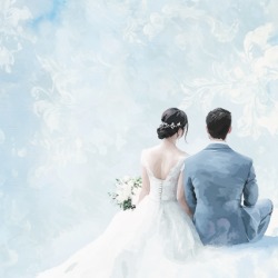 Gavlhusets Design - Blok 6'' - Brudepar