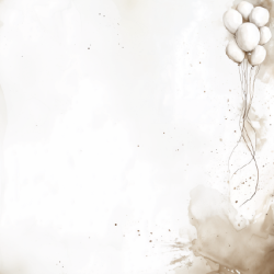 Gavlhusets Design - Blok 6'' - Hvid og sand