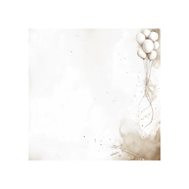 Gavlhusets Design - Blok 6'' - Hvid og sand