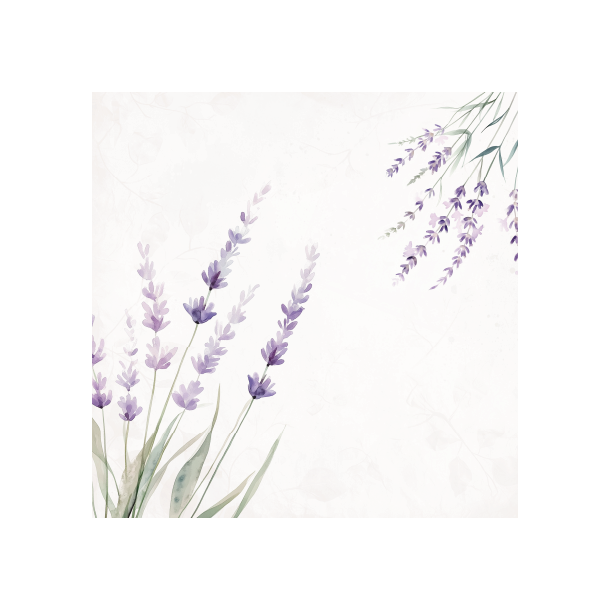 Gavlhusets Design - Blok 6'' - Lilla