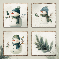 Gavlhusets Design - Blok 6'' - Juleminder