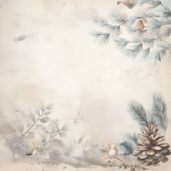 Gavlhusets Design - Blok 6'' - Jul i bl nuancer