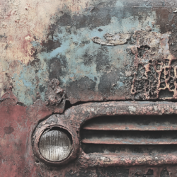 Gavlhusets Design - Blok 6'' - Biler og rust