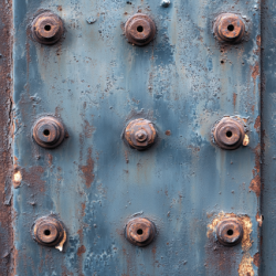 Gavlhusets Design - Blok 6'' - Rustik Metal Bl