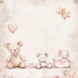 Gavlhusets Design - Blok 6'' - Baby piger