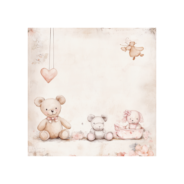 Gavlhusets Design - Blok 6'' - Baby piger