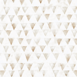 Gavlhusets Design - Blok 6'' - Hvid og sand