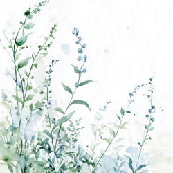 Gavlhusets Design - Blok 6'' - Blomster