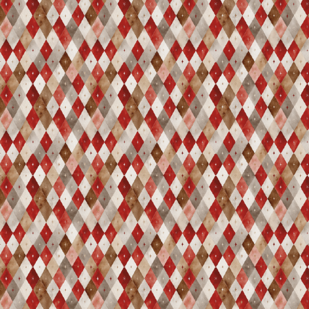 Gavlhusets Design - Blok 6'' - Julemnstre