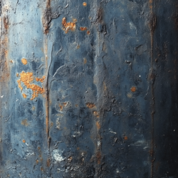 Gavlhusets Design - Blok 6'' - Rustik Metal Bl