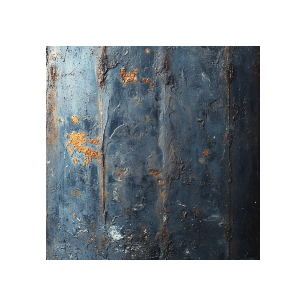 Gavlhusets Design - Blok 6'' - Rustik Metal Bl