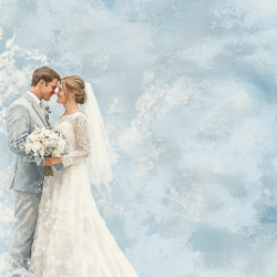 Gavlhusets Design - Blok 6'' - Brudepar