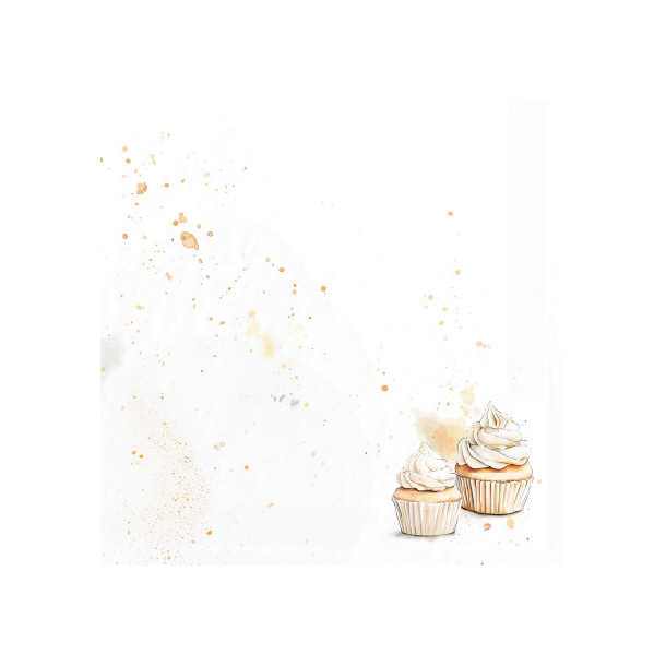 Gavlhusets Design - Blok 6'' - Hvid og sand