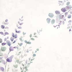 Gavlhusets Design - Blok 6'' - Lilla