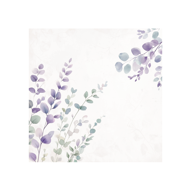 Gavlhusets Design - Blok 6'' - Lilla