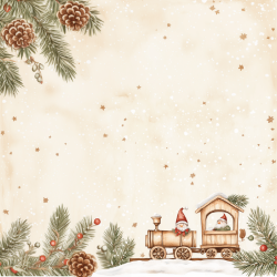 Gavlhusets Design - Blok 6'' - Julestemning