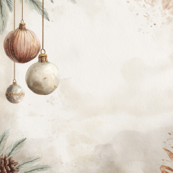 Gavlhusets Design - Blok 6'' - Neutral Jul