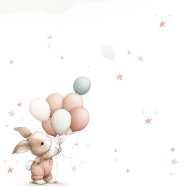 Gavlhusets Design - Blok 6'' - Sm nuttede dyr